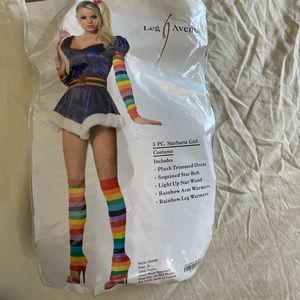 Leg Avenue Rainbow Brite/Starburst Girl Costume